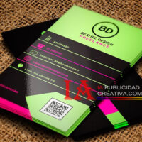 Tarjetas de presentacion con QR digital